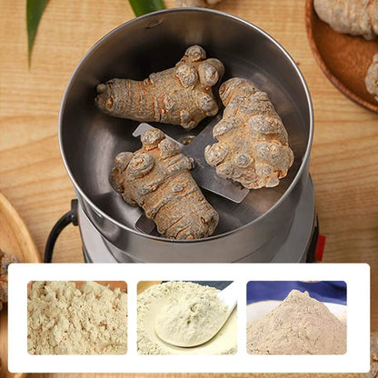 مطحنة كهربائية متعددة الاستخدامات – طحن القهوة والبهارات بسهولة وسرعة